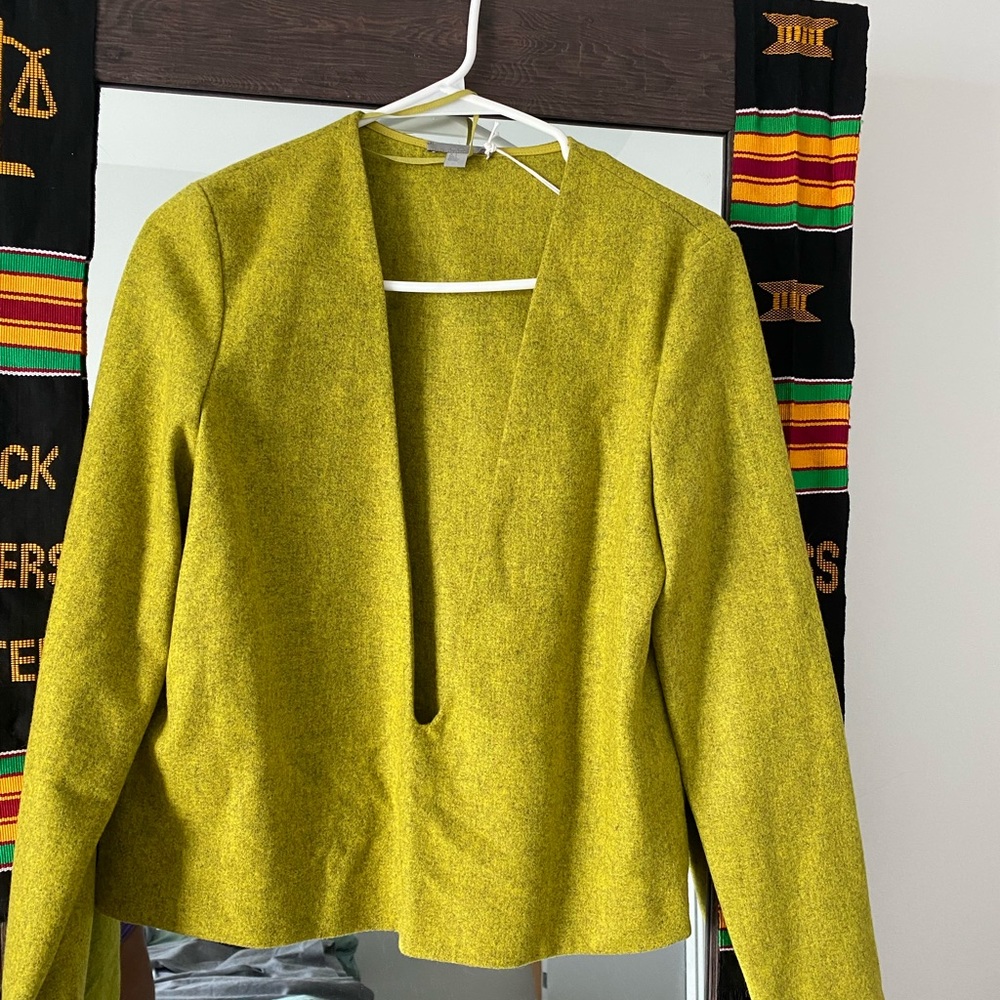 COS V-Neck Wool Sweater